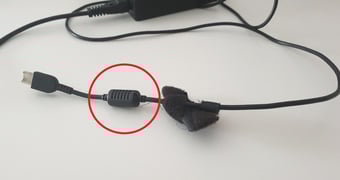 Laptop ferrite core