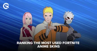 Ranking the most used Fortnite anime skins