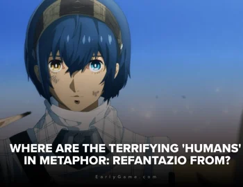 Where are the terrifying humans in Metaphor Re Fantazio from 2